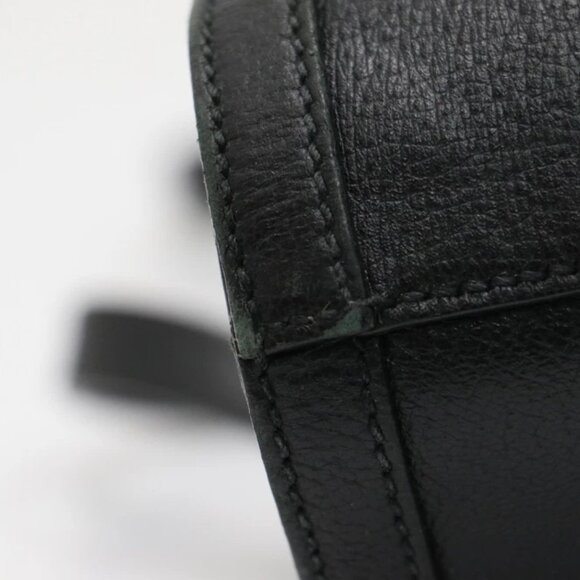 GUCCI Textured Calfskin Web Large Ophidia Shopping Tote Black - Picture 15 of 16